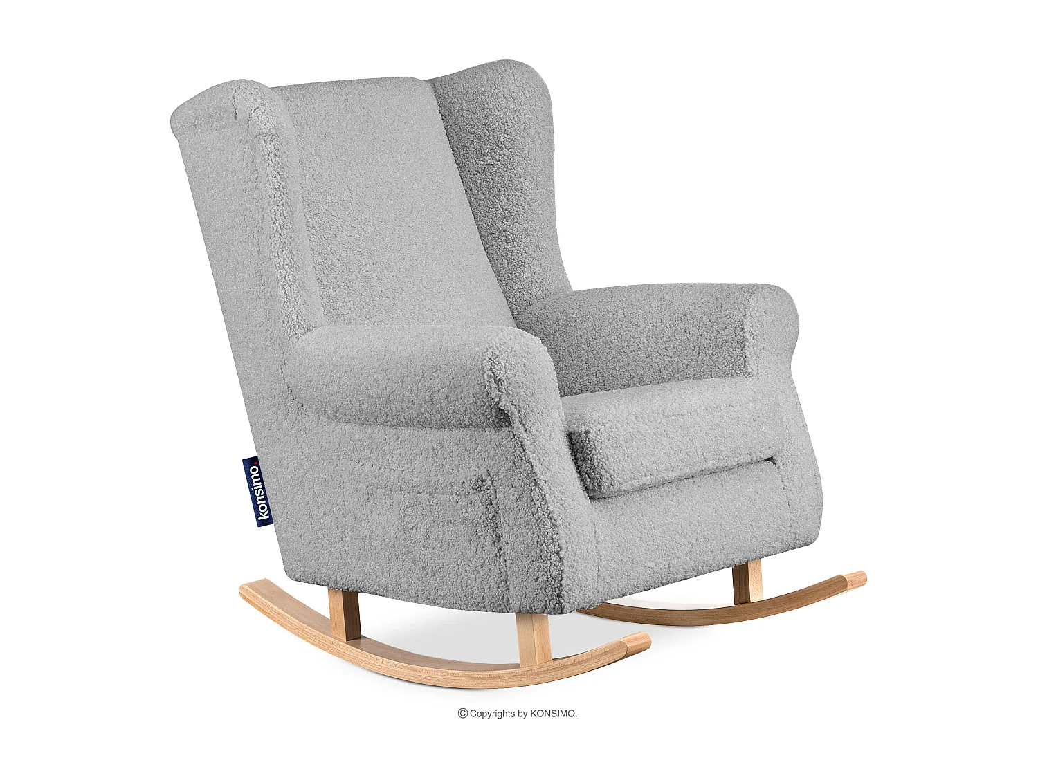 Schaukelsessel - Grau - TULES