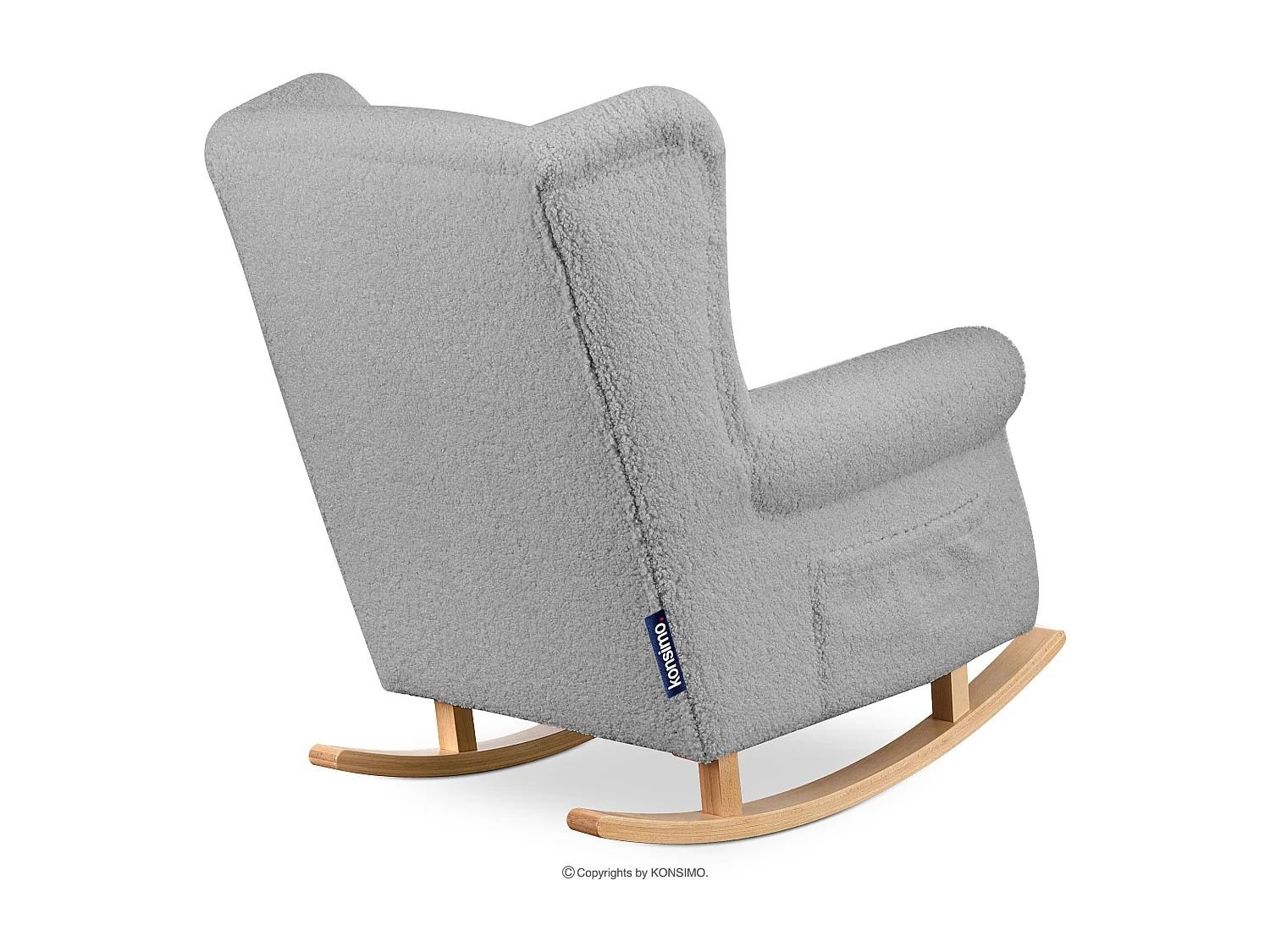 Schaukelsessel - Grau - TULES