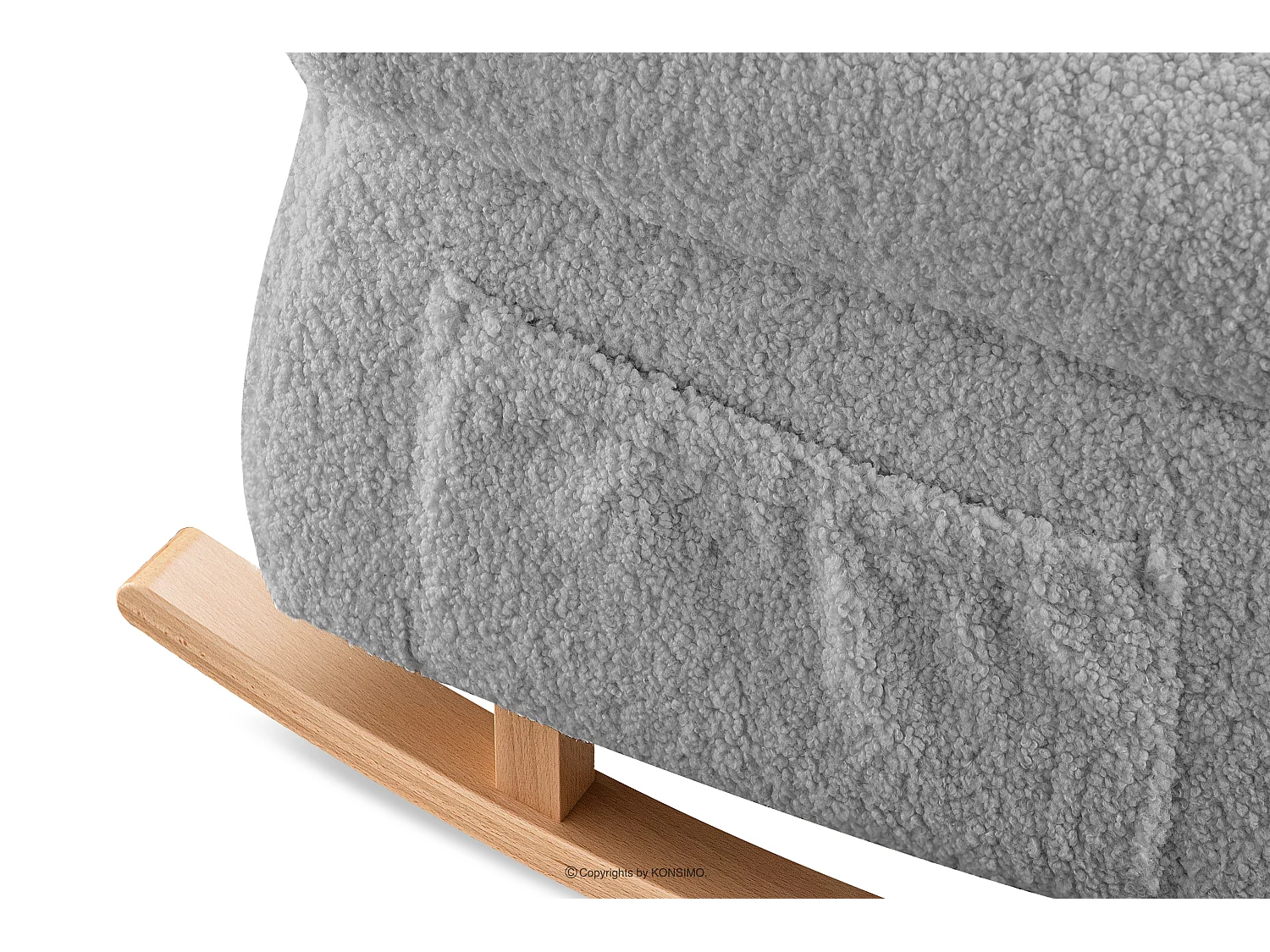 Schaukelsessel - Grau - TULES