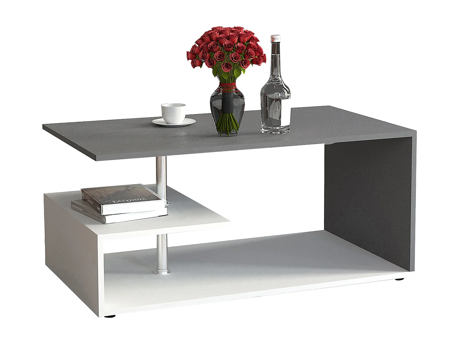 Holz Sofatisch Couchtisch Wohnzimmertisch Maliso M