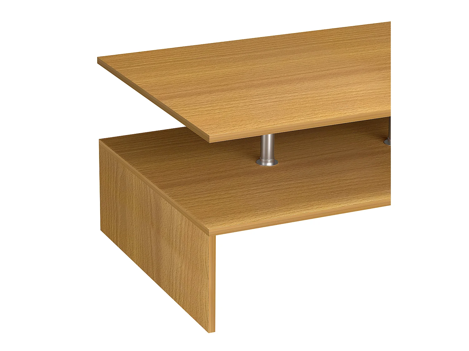 Holz Sofatisch Couchtisch Wohnzimmertisch Maliso L