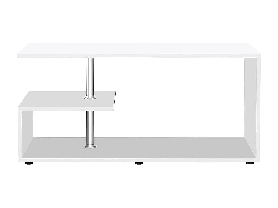 Side table & coffee table Maliso White H. 42 x W. 91 x D. 53 cm