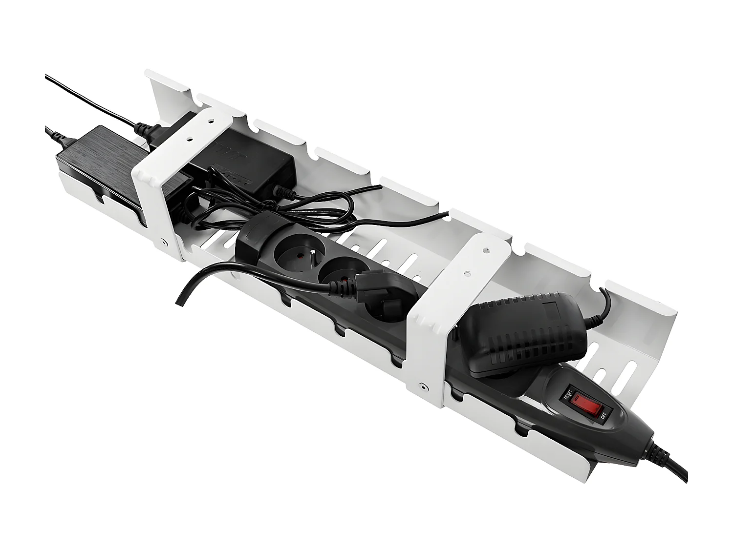 Spacetronik ERGOLINE SPK-520G Kabelhalter, grau