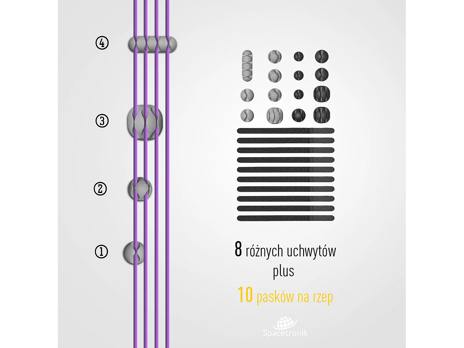 Spacetronik SPK-101 Kabelorganisator