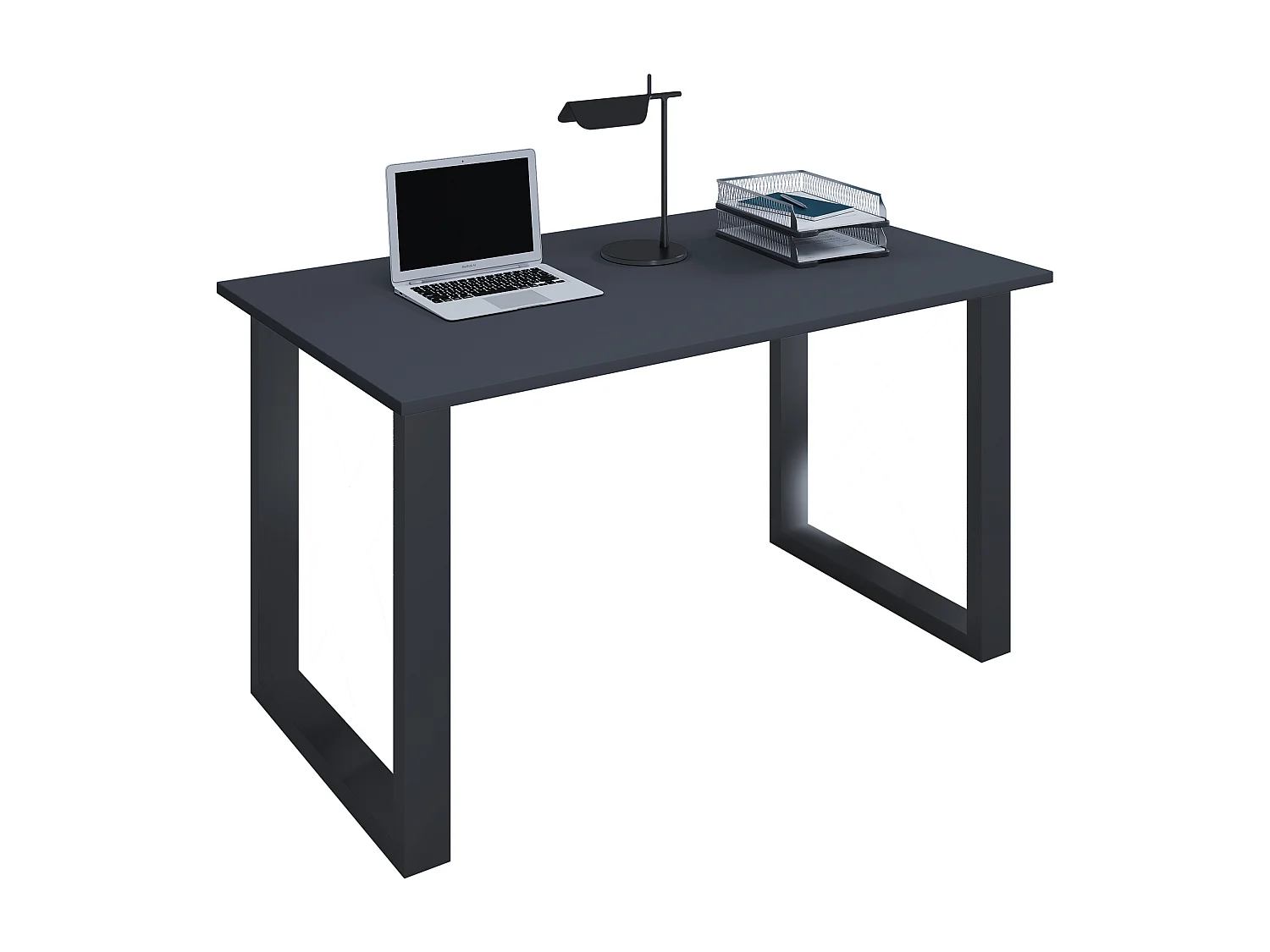 Desk Lona Black / Anthracite H. 76 x W. 110 x D. 80 cm