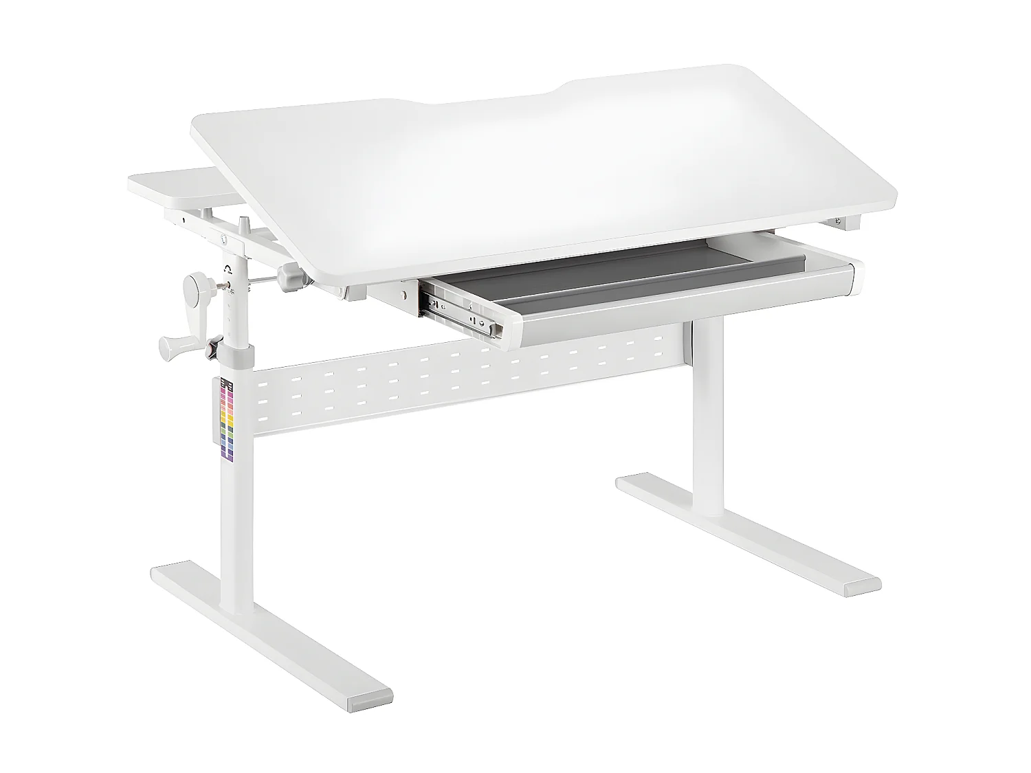 Verstellbarer Kinderschreibtisch XD SPE-X102W 80x60 cm