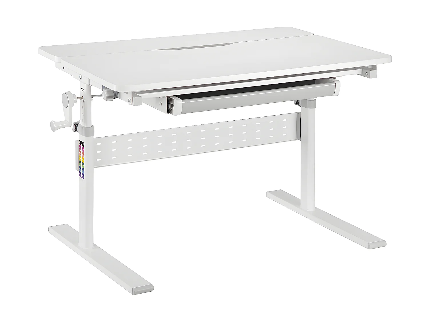 Verstellbarer Kinderschreibtisch XD SPE-X102W 80x60 cm