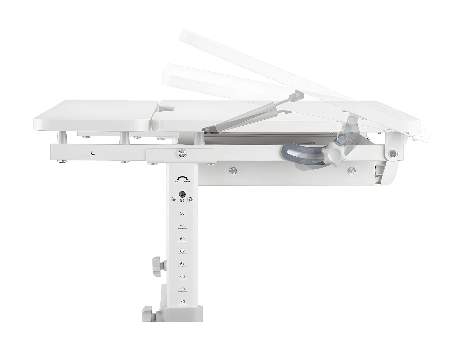 Verstellbarer Kinderschreibtisch XD SPE-X102W 80x60 cm