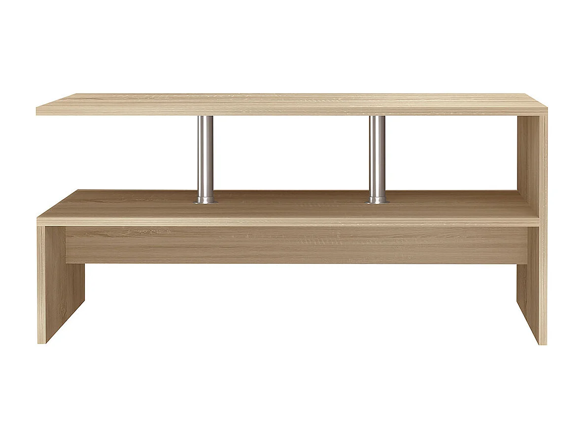 Side table & coffee table Maliso Sonoma Oak H. 42 x W. 90 x D. 60 cm