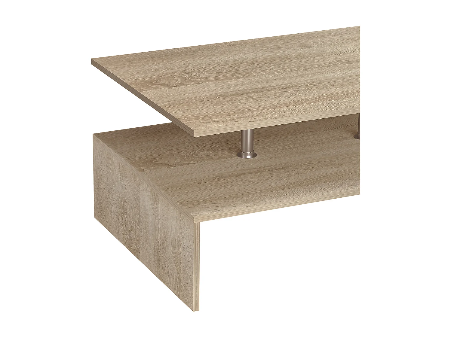 Side table & coffee table Maliso Sonoma Oak H. 42 x W. 90 x D. 60 cm
