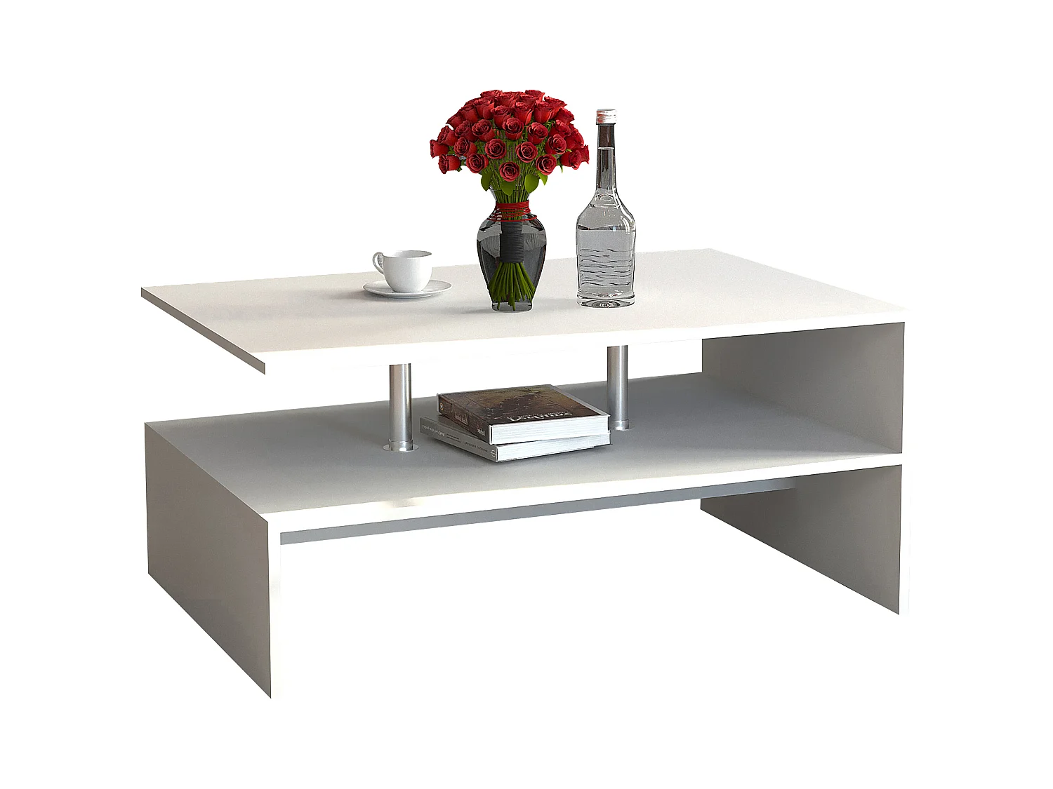 Houten slaapbank salontafel Maliso L