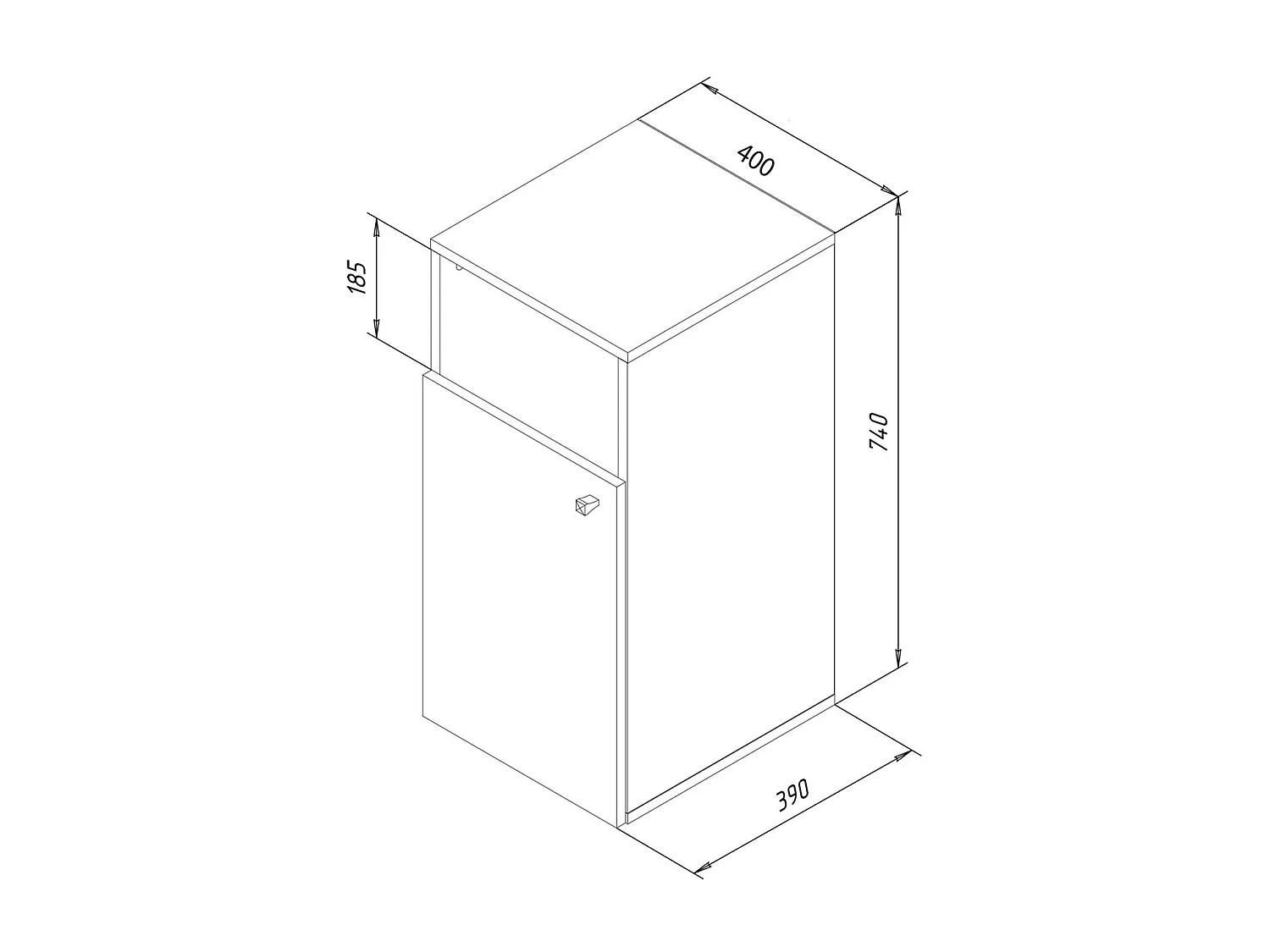 Wäscheschrank Wäschetruhe Wäschebox Dreso L 1f