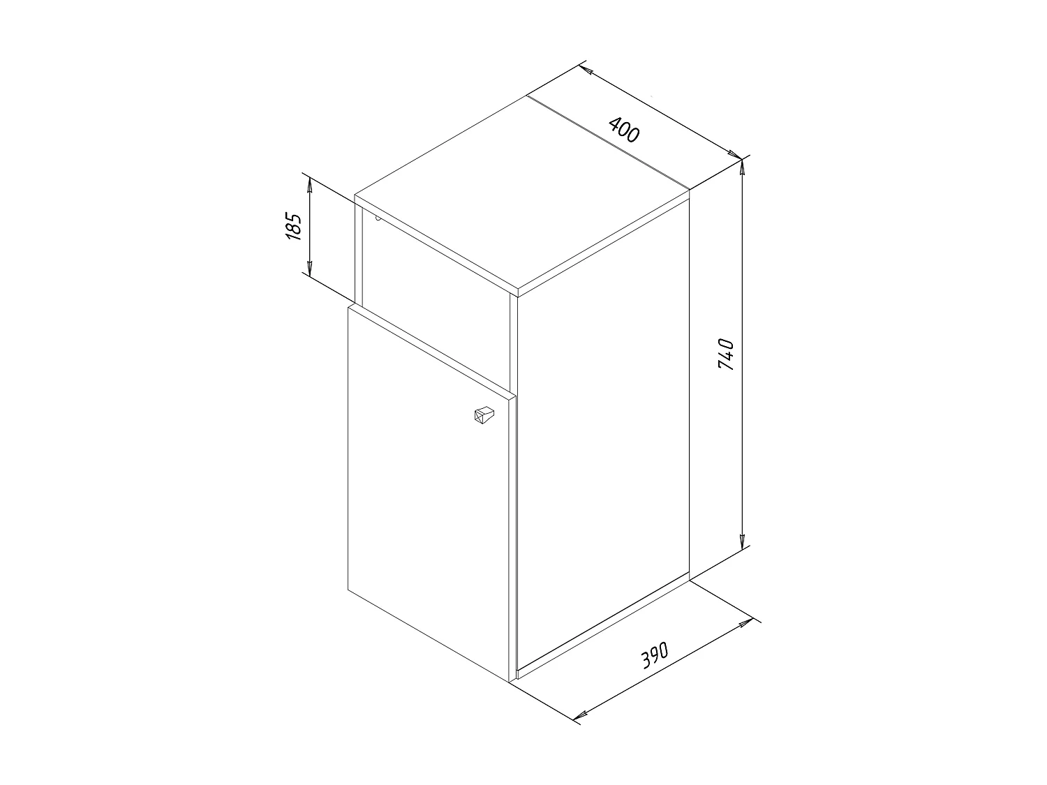 Wäscheschrank Wäschetruhe Wäschebox Dreso L 1f