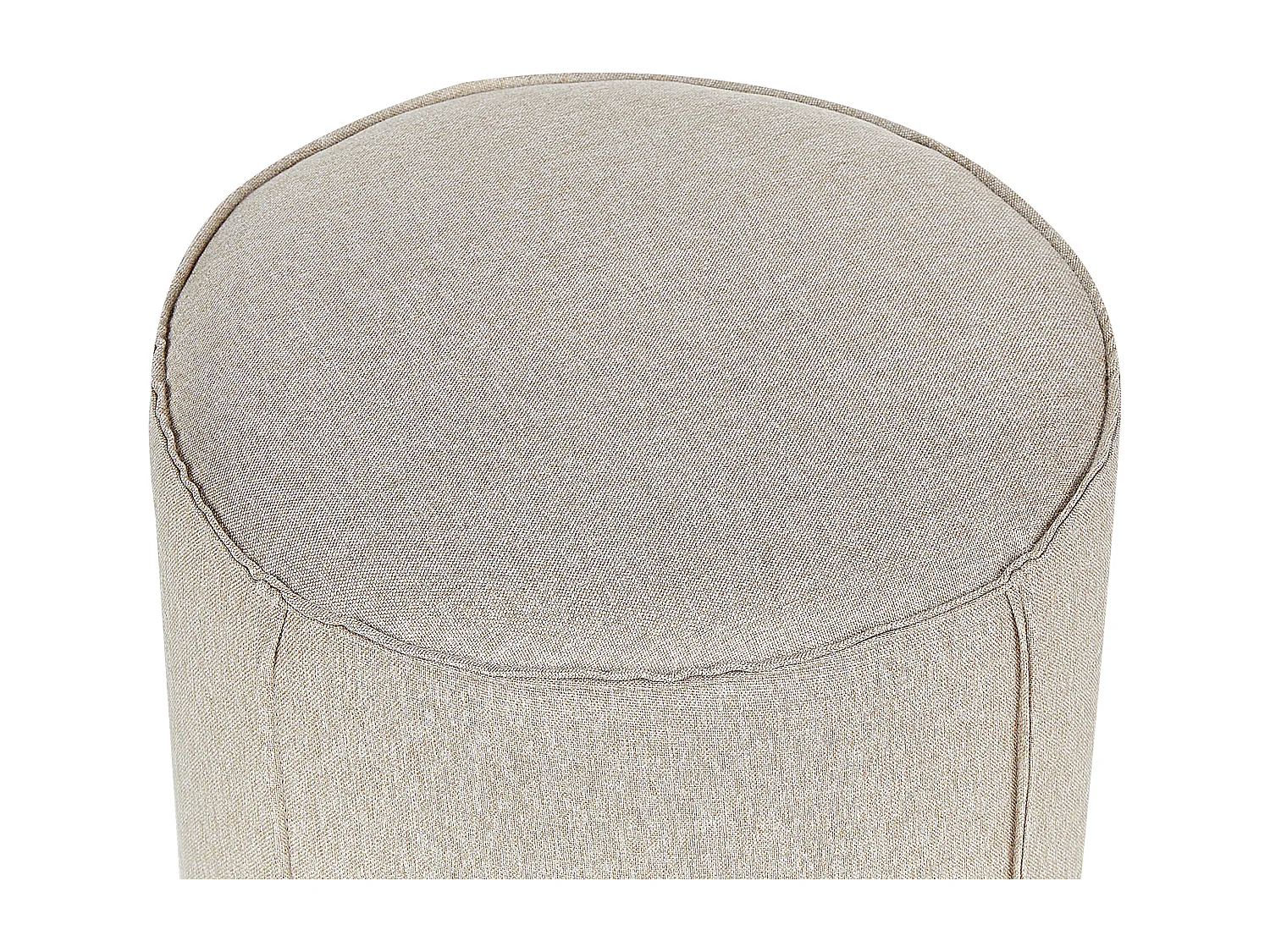 Pouf SEDONA Lin synthétique Beige