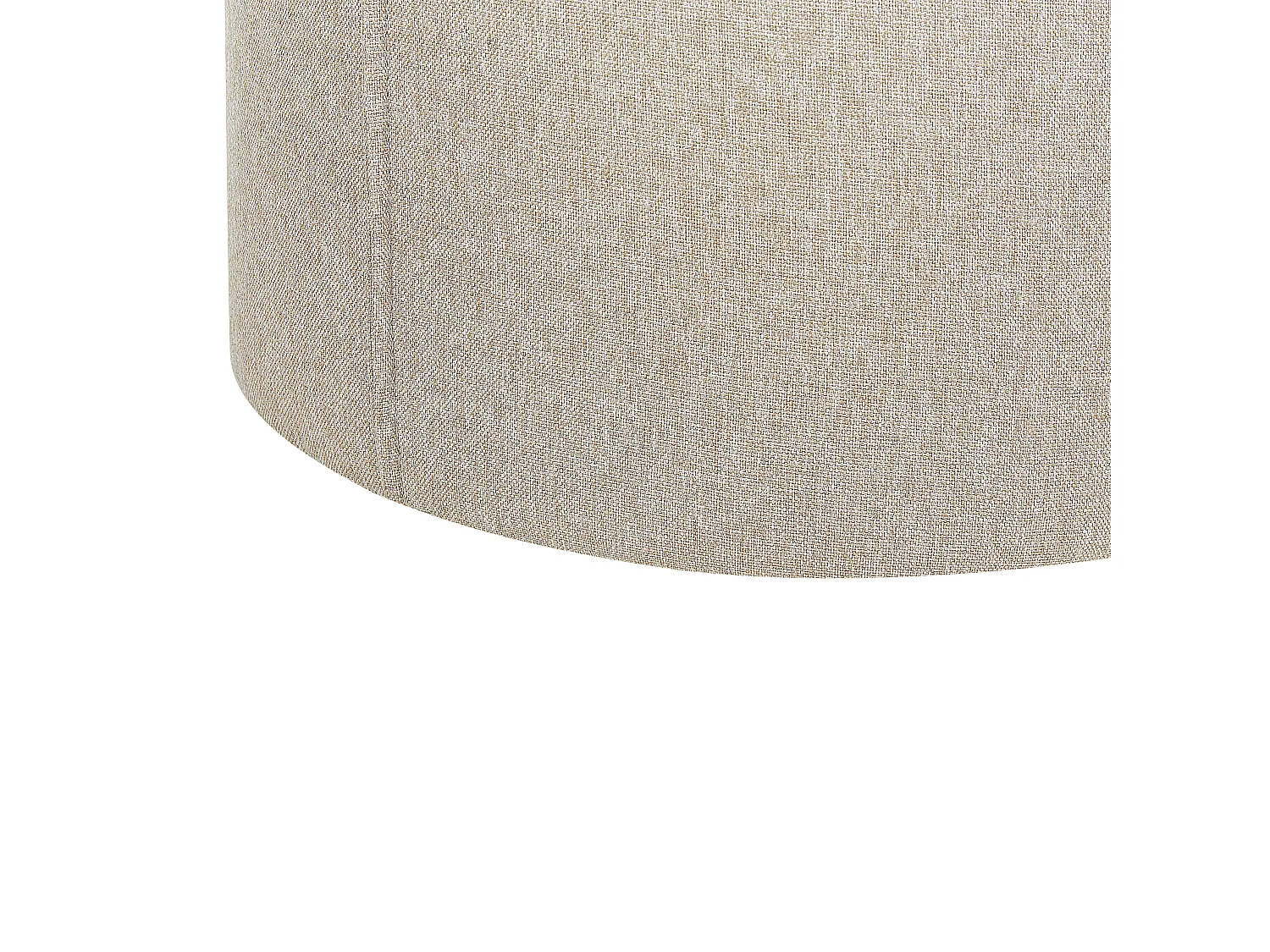 Pouffe SEDONA Faux Linen Beige