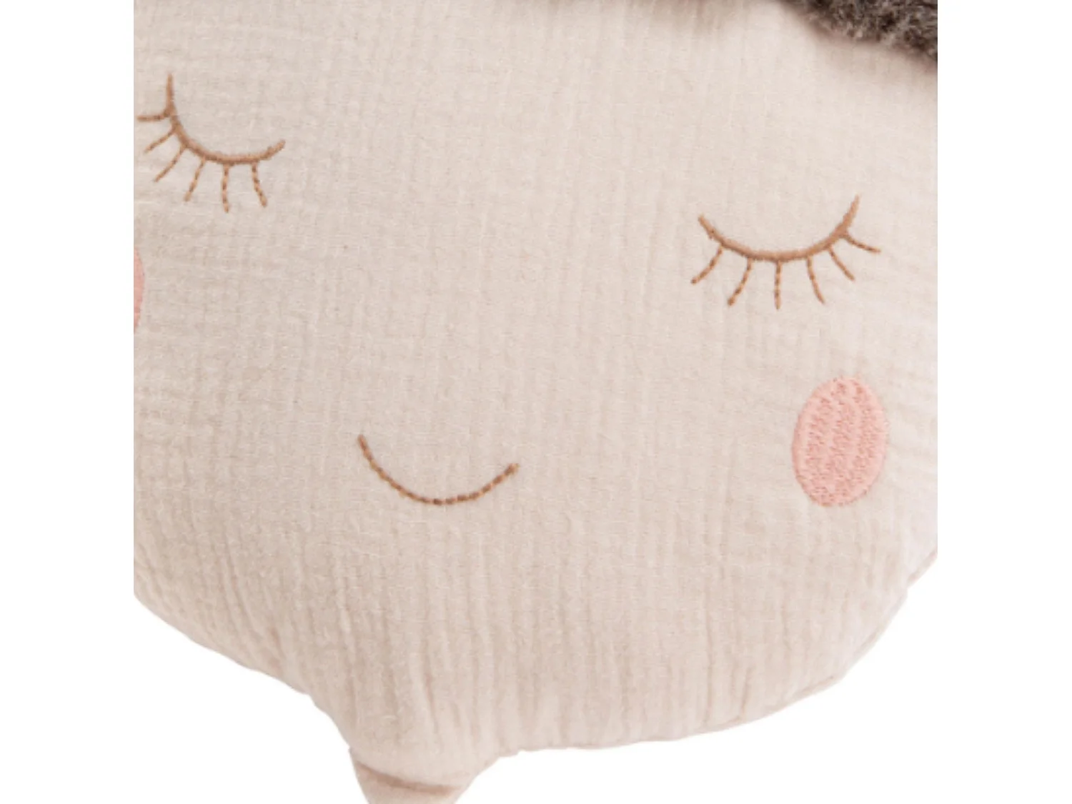 Knuffel in de vorm van een eikel roze 25x34x10cm