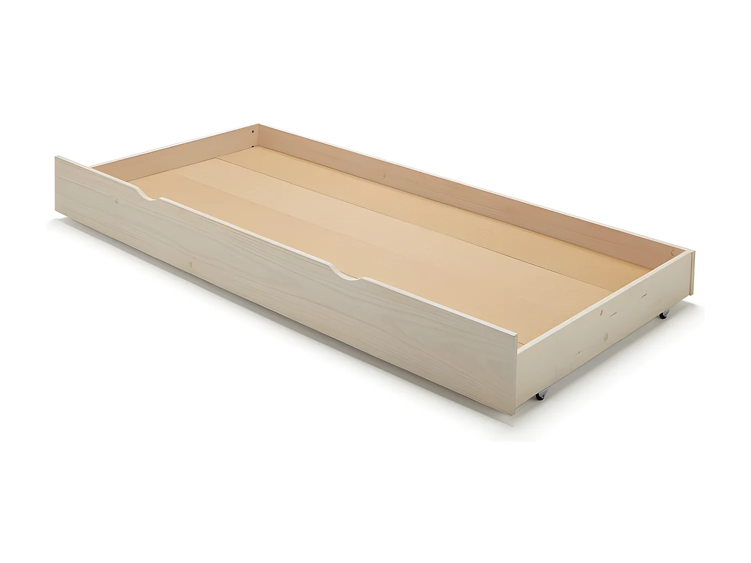 Tiroir de rangement MDF blanc 21 x 190 x 95,5 cm