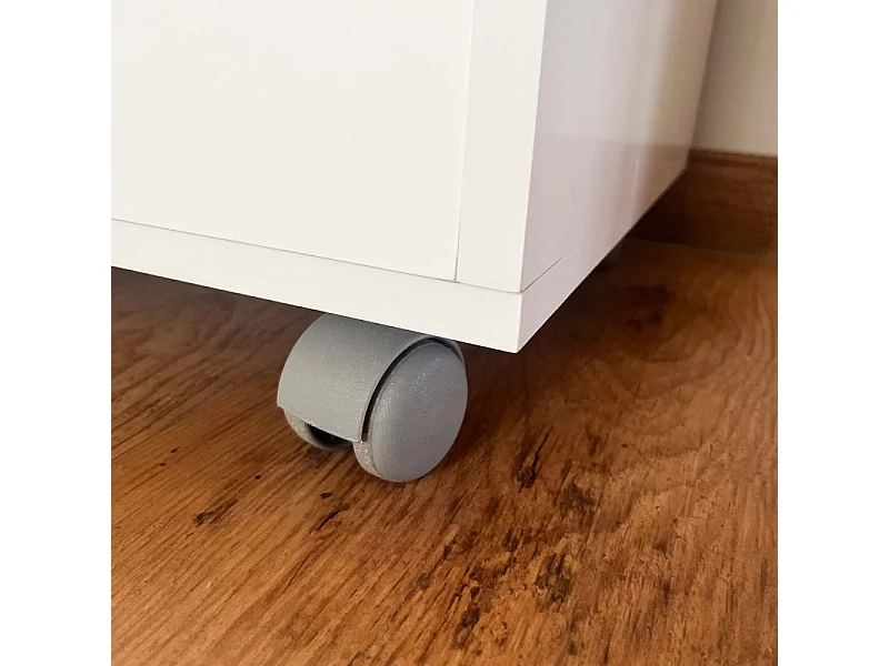 Cama dobrável Plegatin sem colchão aglomerado branco 104.6x99.6x42cm