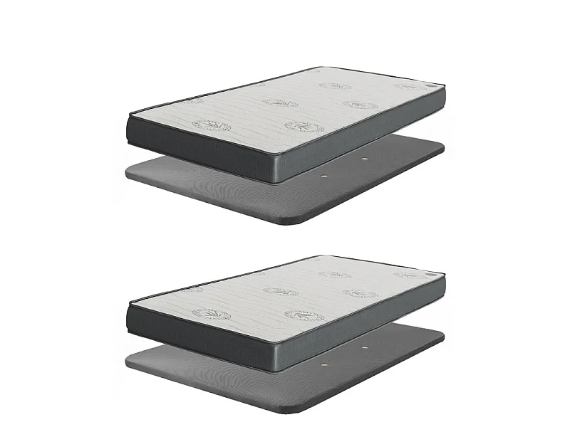Matelas Set de 3 90x200x20/90x190x15/90x190x15
