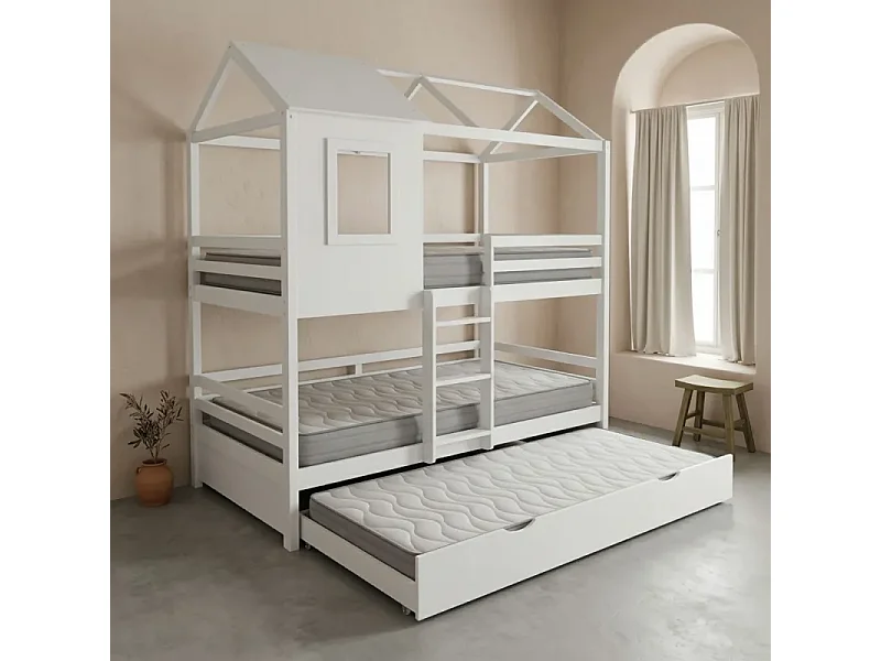 Matelas Set de 3 90x200x20/90x190x15/90x190x15