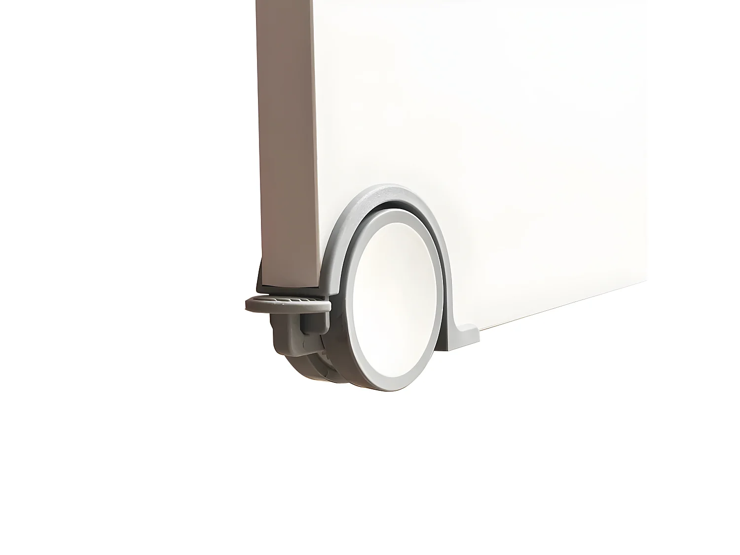 Letto triplo truciolato bianco con rete 90x200cm