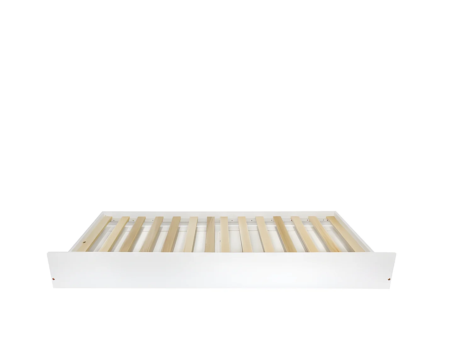 Cama de arrastre juvenil madera blanco 90x180 cm