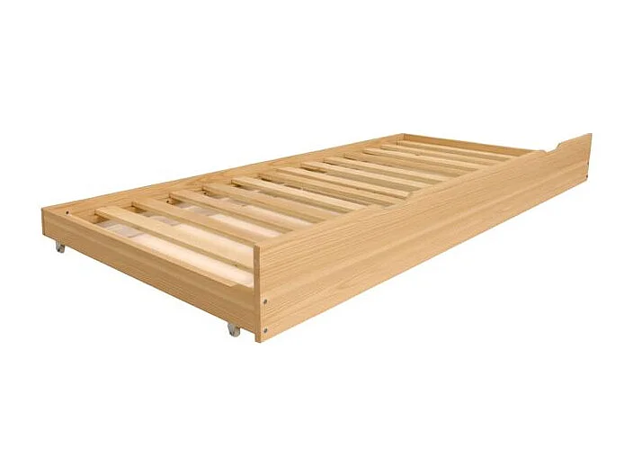 Cama de arrastre juvenil madera pino 90x180 cm