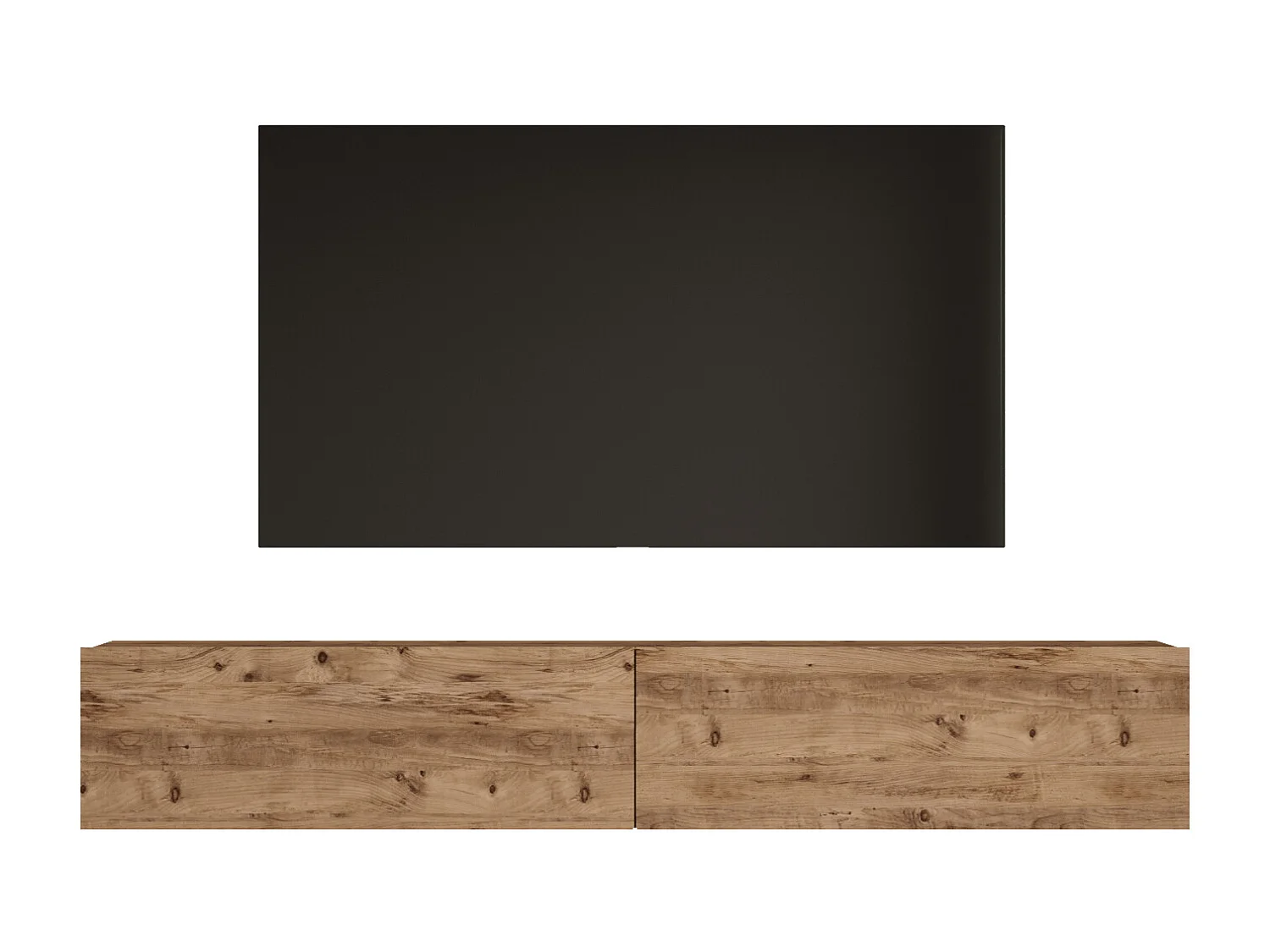 Mueble Elegante Tv Futura   180 Cm Pino