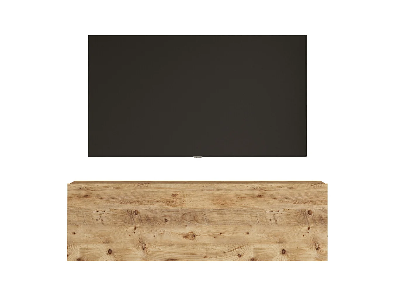 Meuble TV Futura Fonda 100 cm pin