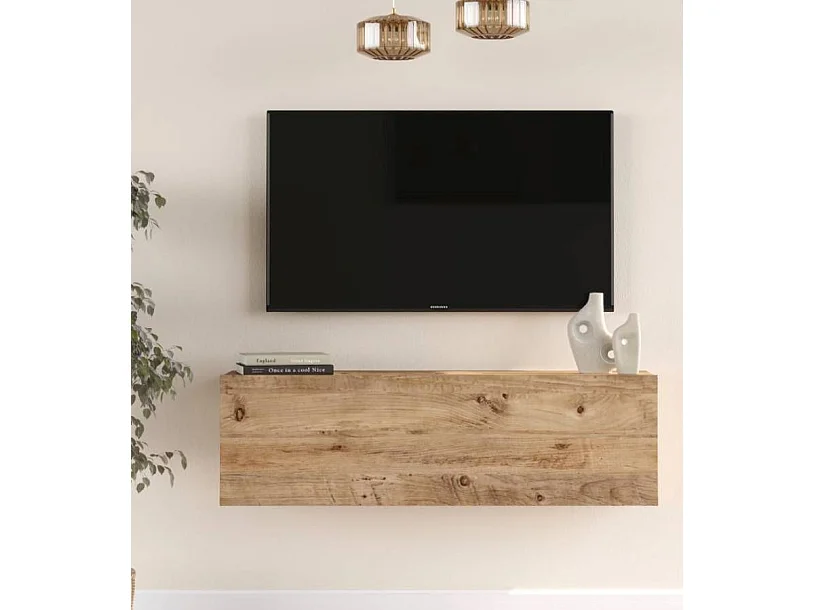 Mueble Tv Futura Fonda 100 Cm Pino