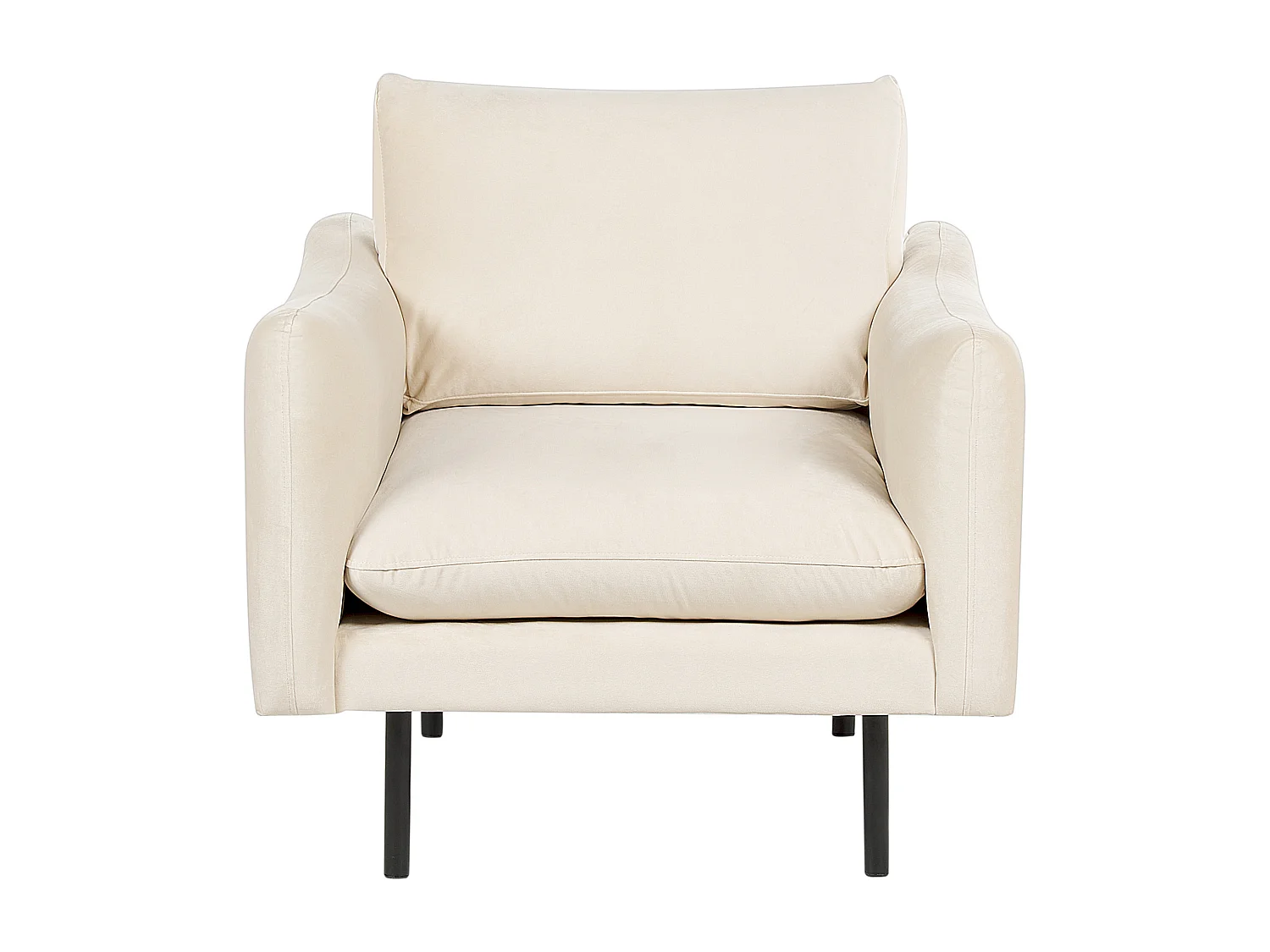 Fauteuil VINTERBRO Velours Beige clair