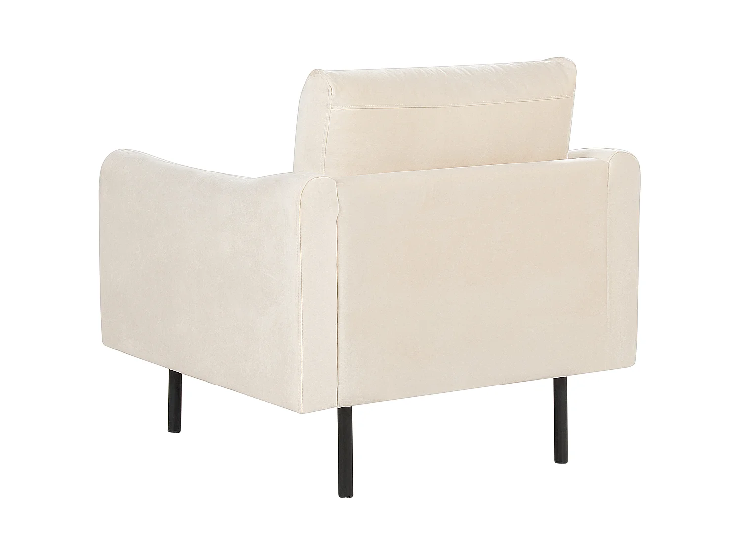 Sessel VINTERBRO Samtstoff Hellbeige