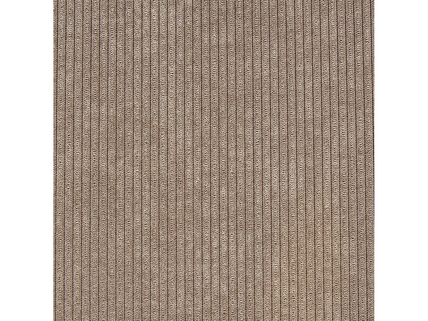 Module fauteuil LEMVIG Velours côtelé Taupe