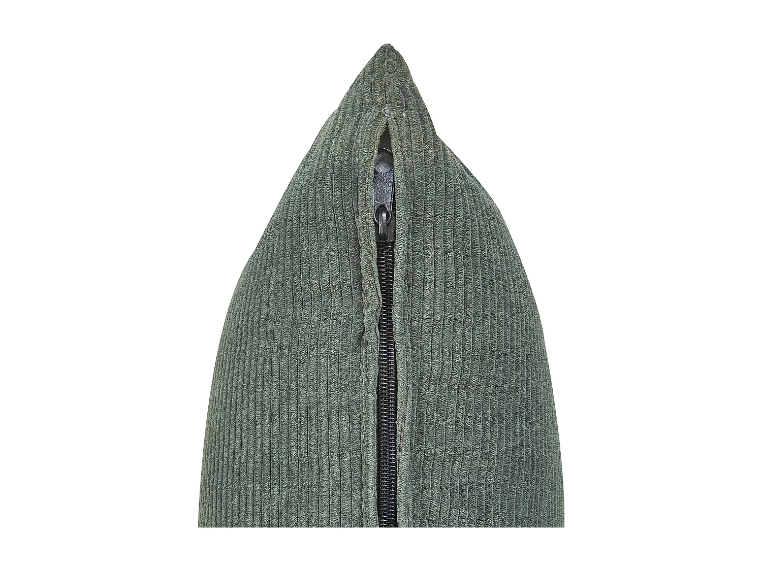 Modernes Sofa-Mittelstück Stoffbezug Cord grün 1-Sitzer für Modulsofa Lemvig