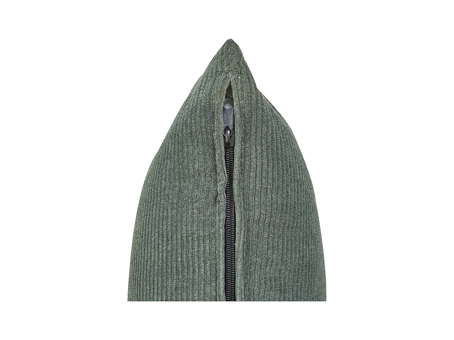 Module fauteuil LEMVIG Velours côtelé Vert foncé