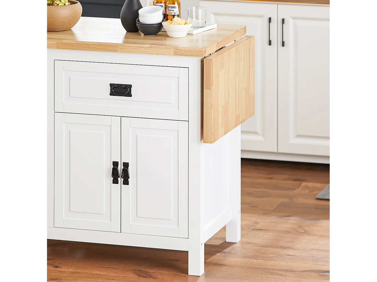 Kücheninsel KNL06-WN 60 x 95 x 145 cm