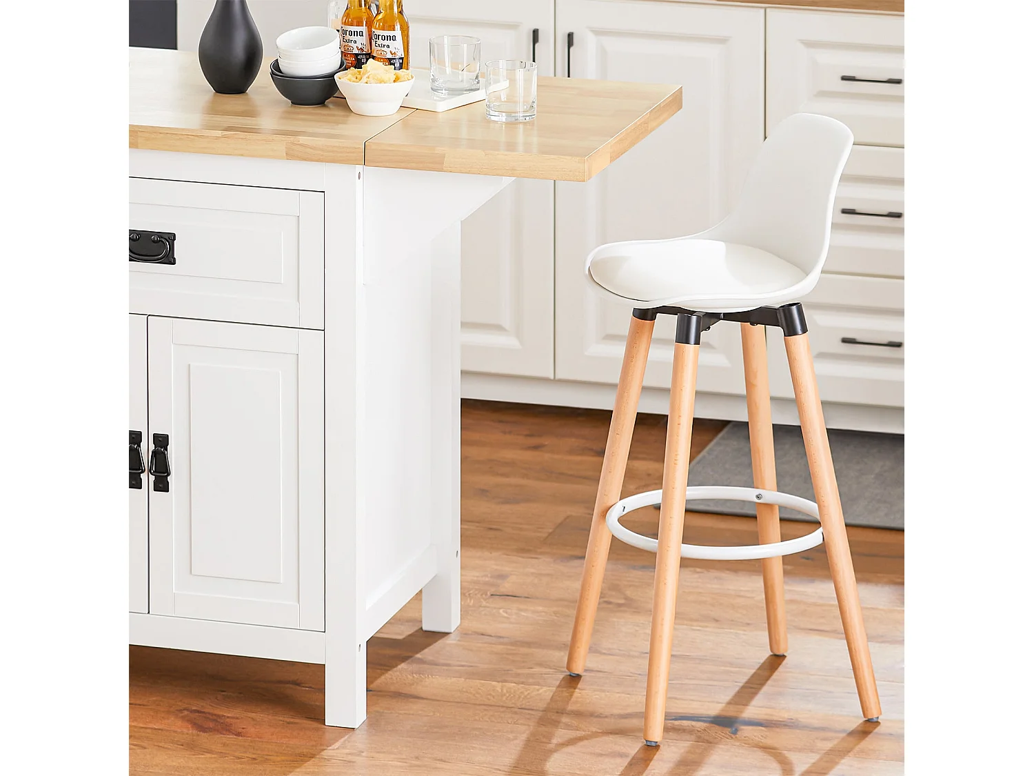 Kücheninsel KNL06-WN 60 x 95 x 145 cm