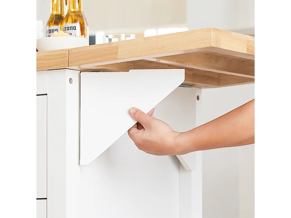 Kücheninsel KNL06-WN 60 x 95 x 145 cm