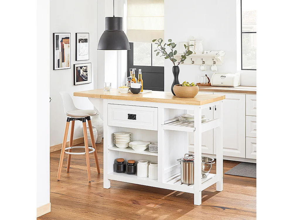 Kücheninsel KNL06-WN 60 x 95 x 145 cm