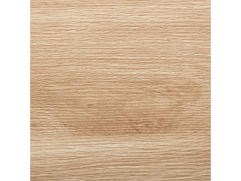 Meuble TV 2 portes et 2 étagères Effet chêne naturel L 120 cm