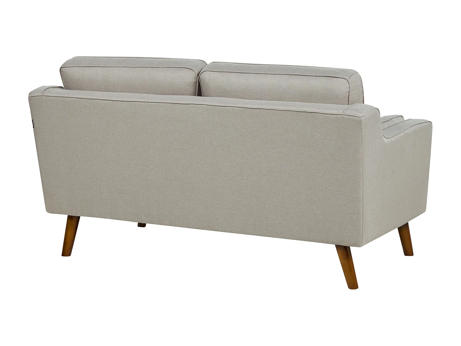 Canapé 2 places LOKKA Tissu Beige