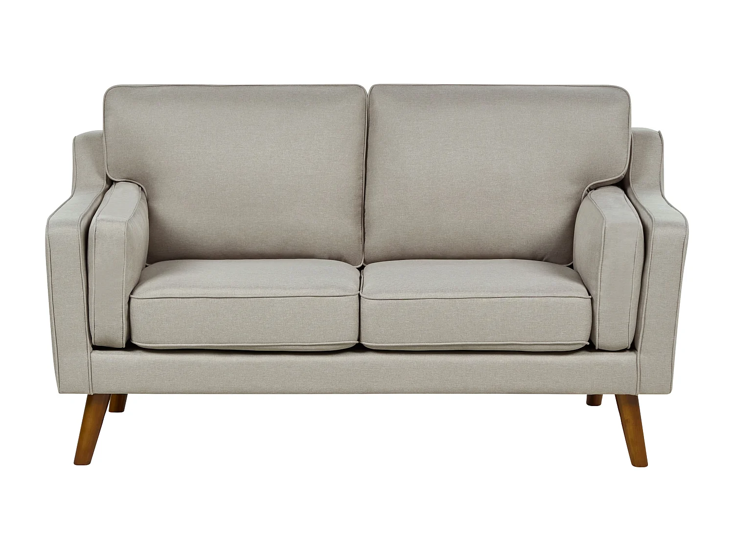 Canapé 2 places LOKKA Tissu Beige