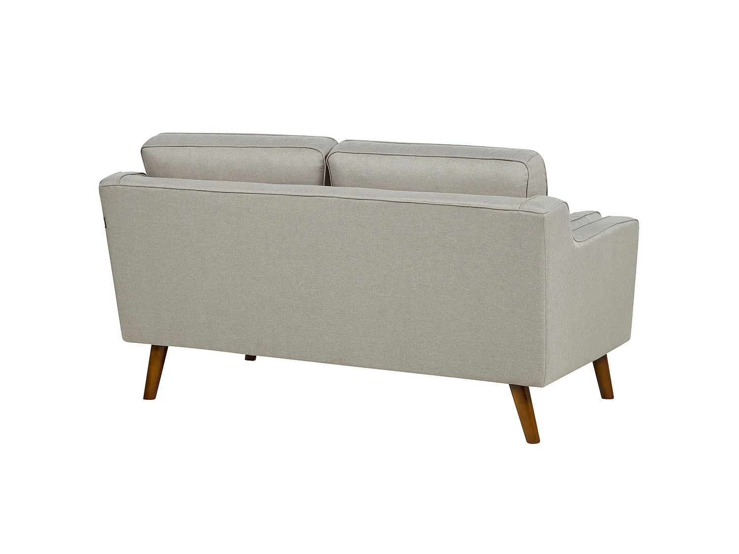 Canapé LOKKA Tissu Beige 2 places