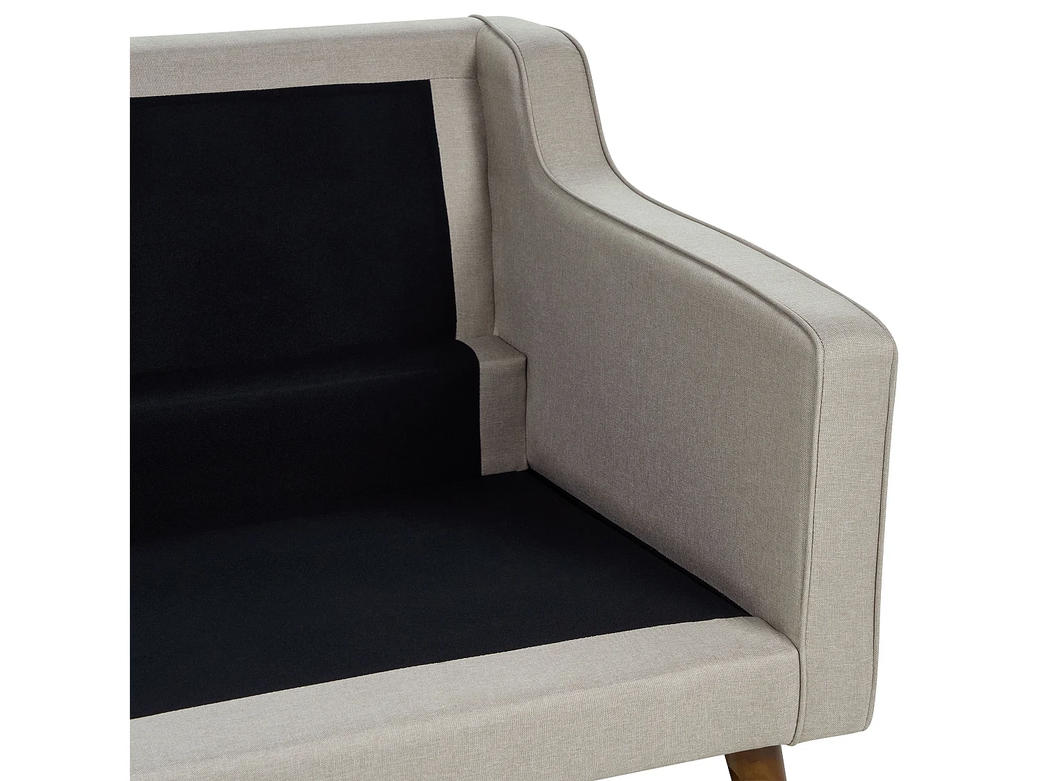 Canapé LOKKA Tissu Beige 2 places