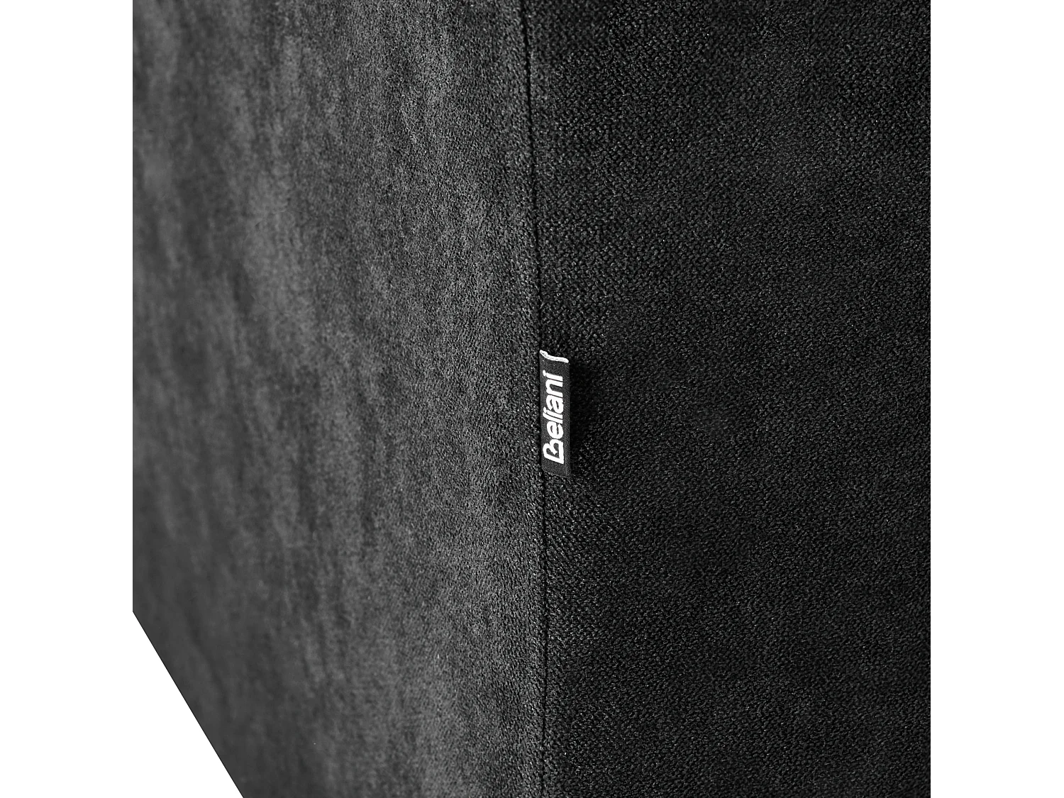 Canapé 2 places FENES Tissu Noir