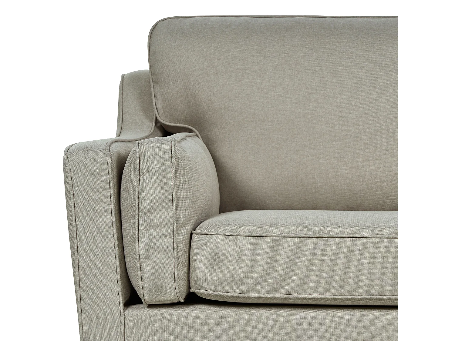 Sofa LOKKA Beżowy dla 3 osób