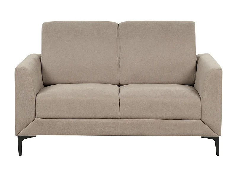 Sofa FENES Stoff Taupe 2-Sitzer