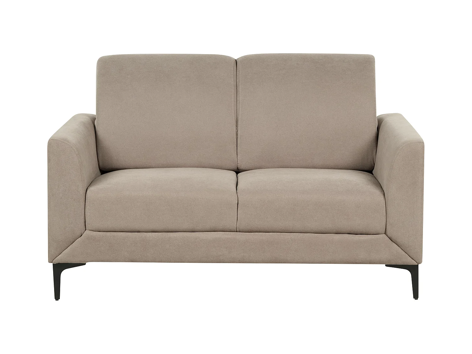 Canapé 2 places FENES Tissu Taupe