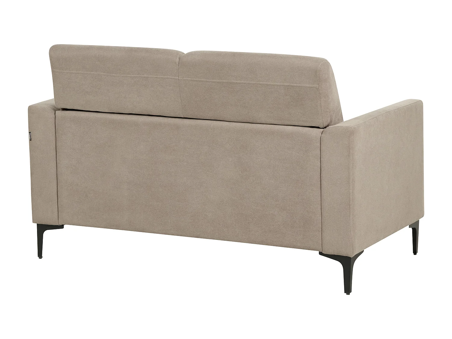 Canapé 2 places FENES Tissu Taupe