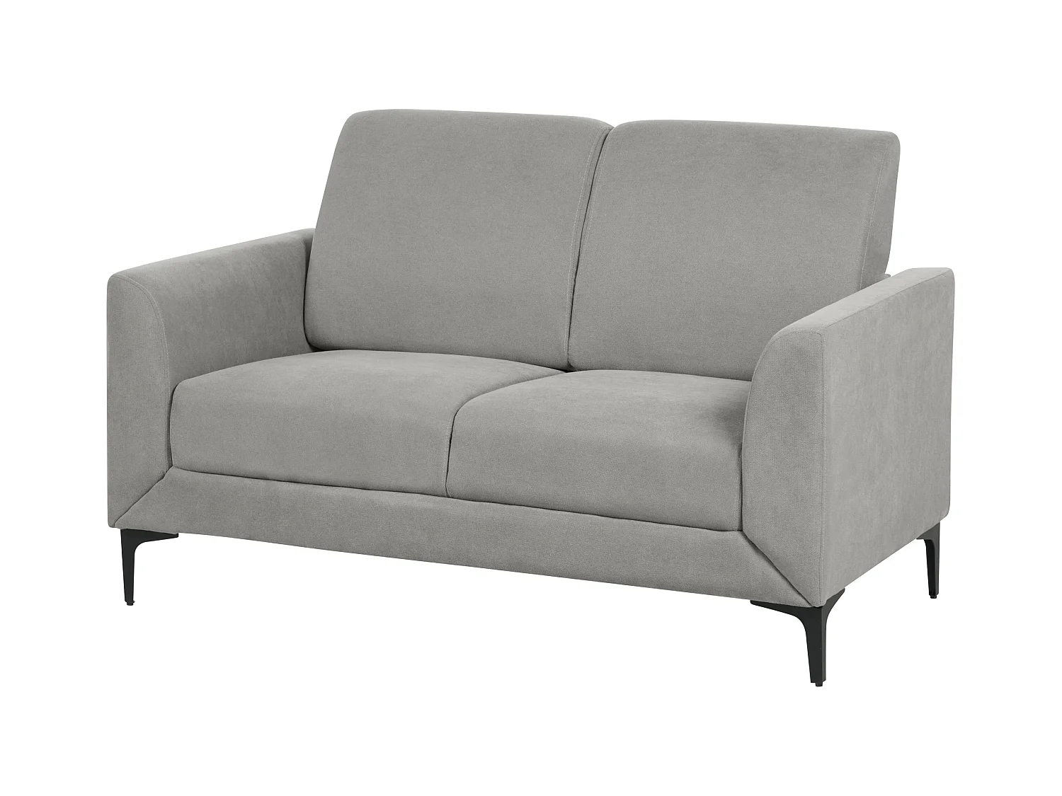 Sofá FENES Tela Gris 2 plazas